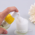 42 mm 50 ml 150 ml bamboe heldere siliconen handmatige schuimdrukpomp met heldere fles